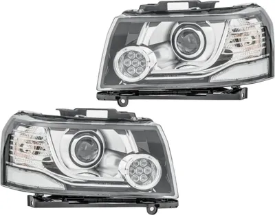 Produktbild von Hauptscheinwerfer-Set 12 V LED PY21W HB3 Halogen HELLA für u.a. LAND ROVER