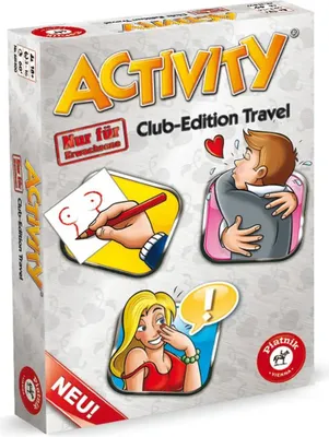 Obrázek produktu pro Piatnik Activity Club Edition Travel, Karetní, Hádání, 18 rok/roky, 60 min, Rodinná hra