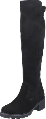 Produktbild von Remonte Goatsuede Damen Schaftstiefel in Schwarz, Größe 40