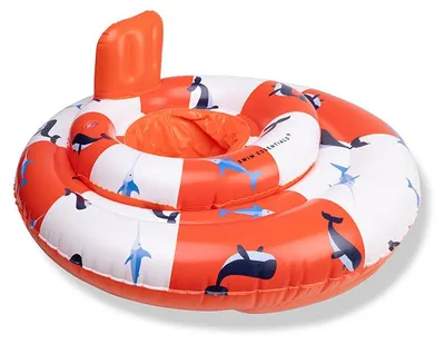 Obrázok produktu pre Swim Essentials 2020SE153, Plávacie koleso, Chlapec / dievča, PVC, Červená, Biela