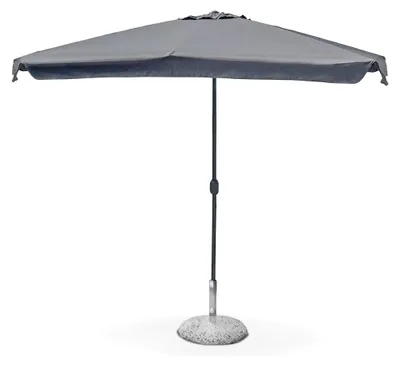 Immagine prodotto di Ombrellone Tondo da Giardino Ø2,7 m 6 Stecche Grigio