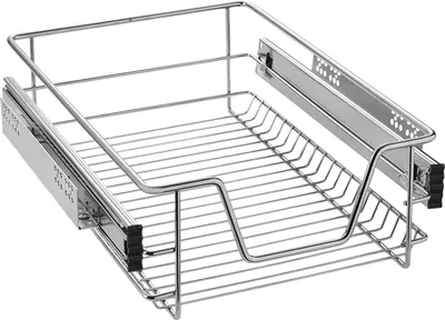 Produktbild von YARDIN Teleskopschublade Küchenschublade 1x 40cm Küchenschrank Korbauszug Schrankauszug Schlafzimmerschränke Korbauszug Schublade
