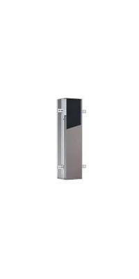 Produktbild von EMCO WC-Modul plus ASIS Unterputz, 658 x 154 mm, Türanschlag rechts Aluminium