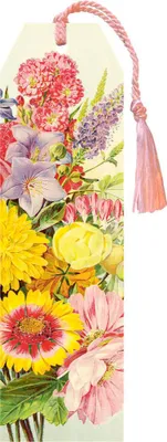 Image de Signet 128 avec ruban Fleurs d'été