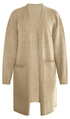 Image de Cardigan GELYA pour femme - beige, taille L