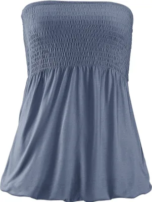 Produktbild von LASCANA Bandeautop rauchblau Größe 32/34