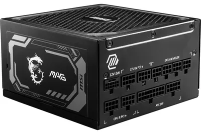 Immagine prodotto di MSI - MAG A1000GL PCIE5 - Bloc d'alimentation pour PC - MAG A1000GL PCIE5