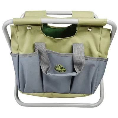 Produktbild von Esschert Design Gartengeräte Stuhl grau; GT85