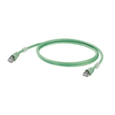 Zdjęcie produktu dla WEIDMUELLER Kabel sieciowy RJ45 CAT 6A S/FTP 15 m Zielony Certyfikat UL Weidmüller