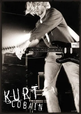 Obrázek produktu pro NIRVANA – Kurt COBAIN – 100 x 140 cm – Plakát