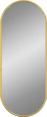 Obrázek produktu pro vidaXL Nástěnné zrcadlo Golden 50x20 cm Oval