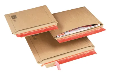 Produktbild von Dinkhauser Kartonversandtaschen braun für DIN C4 20 St.