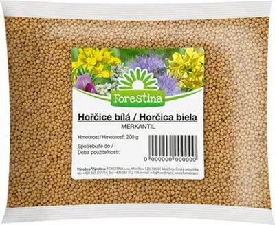 Obrázek produktu pro SEMÍNKO hořčice 200g