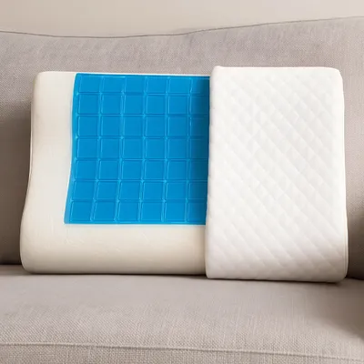 Produktbild von Orthopädisches Kopfkissen für jede Schlafposition Ergonomische Kühlung