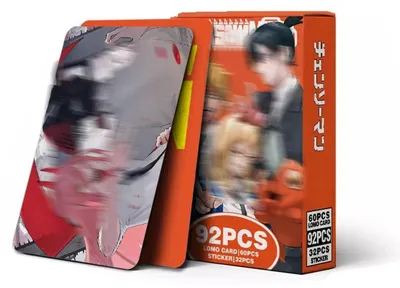 Produktbild von QOCUILC Cha1nsαw Mαn - Seltene Karten Set, Cartoon Sammelkarten, Anime Karten, C
