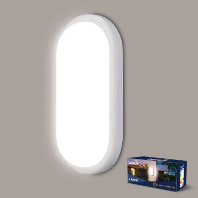 Obrázek produktu pro Nástěnná lampa, 18W, 1800 lumenů, LED, stupeň krytí IP65 (vodotěsná)