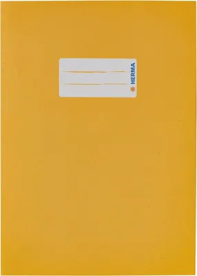 Produktbild von Heftschoner Papier A5 gelb Packung mit 10 Stück