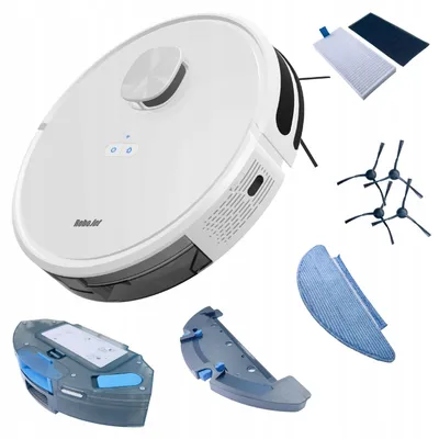 Zdjęcie produktu dla Odkurzacz i mop robotyczny Robojet X-One 2, 12 trybów, 3000 Pa, nawigacja laserowa