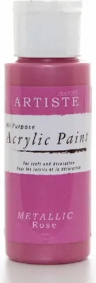 Immagine prodotto di Vernice acrilica DOA 763107 59 ml - Rosa metallizzato
