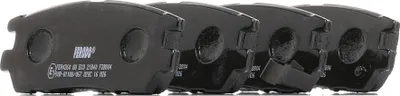 Produktbild von FERODO Bremsbeläge Satz Hinten für MITSUBISHI PAJERO II (V3W, V2W, V4W) FDB804