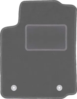 Immagine prodotto di Tappetino conducente in velluto grafite compatibile con Citroen C2 (2003-2009, hatchback) – con fissaggi – su misura