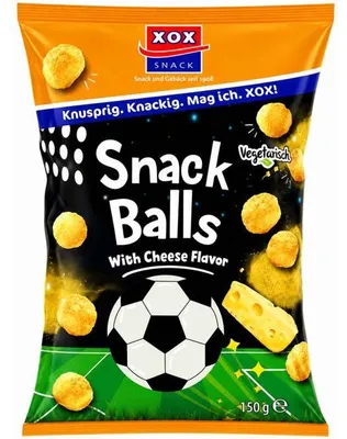 Produktbild von XOX Snackballs Cheese 150g