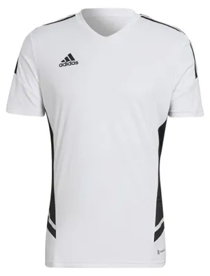 Produktbild von Adidas - "Condivo 22" T-Shirt V-Ausschnitt für Herren PP939 (S) (Weiß)