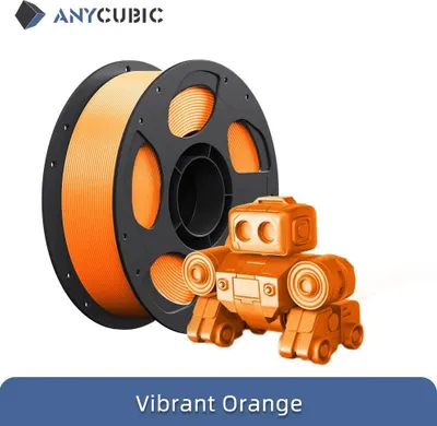 Obrázok produktu pre Filament do 3D tlačiarne – PLA 1,75 mm – vysokorýchlostný – 5 kg – pre 3D tlačiarne FDM – oranžový