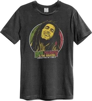 Produktbild von Amplified Musik Rock Band Tour Shirts Uni Männer Frauen Bob Marley - Could You Be Loved M
