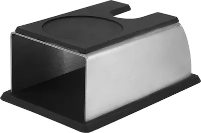 Image de Support en acier inoxydable noir antirouille durable pour la base de l'autopiqueur de café