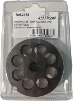 Produktbild von Edelstahl-Gitter ø 14 mm Universell Hackmesser Nr. 12 – Das Praktische