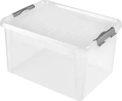 Zdjęcie produktu dla Heidrun HDR605, Uniwersalny pojemnik, 31 l, Przezroczysty, Zdejmowana pokrywa, Prostokątny, 480 mm