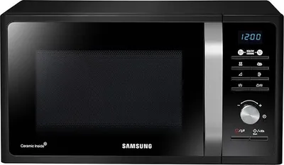 Immagine prodotto di Forno a Microonde Samsung MG23F301TCK Superficie Piana con Grill 23 L 800 W Nero