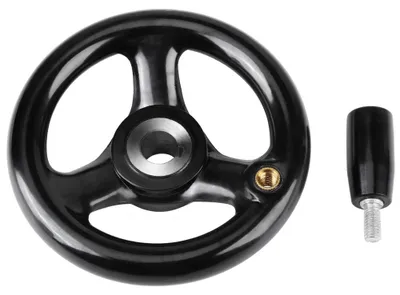 Obrázek produktu pro Kulatá plastová rukojeť pro volant – ovládací kolečko 12 × 100 mm