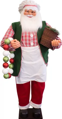 Produktbild von Weihnachtsmann Santa Koch 150 cm Dekofigur Weihnachten