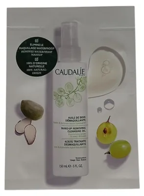 Image de Caudalie Vinoclean, huile nettoyante naturelle pour le visage, format échantillon, 3 ml