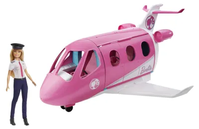 Obrázok produktu pre Barbie, lietadlo s figúrkou a príslušenstvom