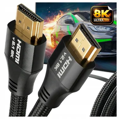 Produktbild von Vayox HDMI Kabel VA0031 | 3 m | 2.1, 8K | Schwarz/Gold