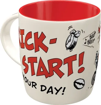 Produktbild von Nostalgic-Art - Kaffeetasse - MOTOmania - Kick-Start Your Day!