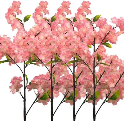 Obrázek produktu pro balení 4 umělých třešňových květů Sakura umělá květinová dekorace