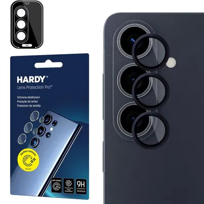 Produktbild von Objektivschutz für Galaxy S26 Plus, 3mk Hardy Lens Protection Pro, Schwarz