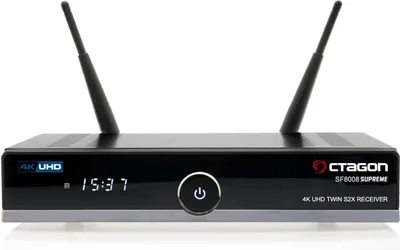 Produktbild von Octagon SF8008 V3 Supreme Twin Sat Receiver 2X DVB-S2X Tuner, E2 Linux & Define OS