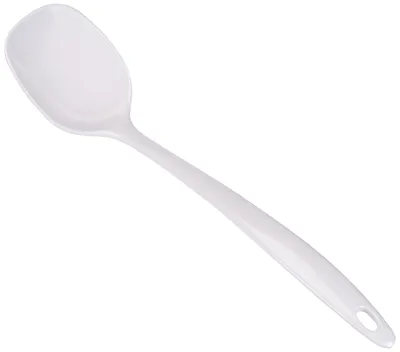 Image de Lacor 63604 – Cuillère en mélaminé, modèle classique, 30 cm, blanche