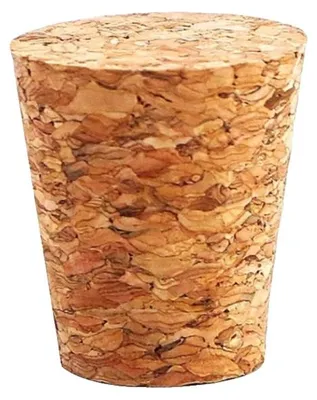 Obrázek produktu pro Zátky na víno, opakovaně použitelné, ekologický materiál, 20 x 15 x 35 mm, 10 kusů