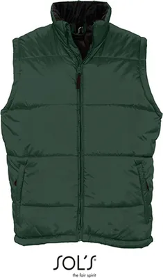 Produktbild von SOLs 44002 | Bodywarmer Warm - Farbe: Forest Green - Größe: XL