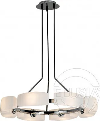 Produktbild von Fiona Leuchte 6-flammig höhenverstellbar Weiß Ø 47 x 120 cm