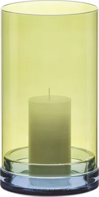 Produktbild von Remember Waxinelicht Lucius Glas 28 cm 2-Delig