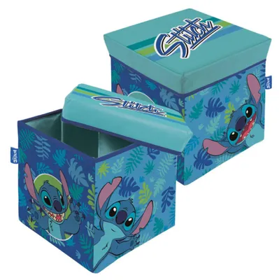 Obrázek produktu pro Úložný box na hračky Disney Lilo a Stitch Leaf 30×30×30 cm