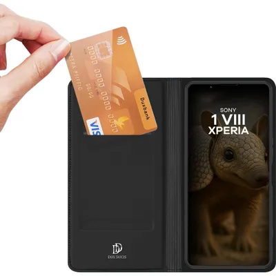 Produktbild von Handyhülle mit Klappe für Sony Xperia 1 VIII, Dux Ducis Skin Pro, Schwarz