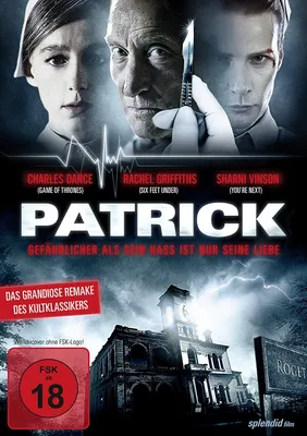 Obrázok produktu pre WVG Patrick, DVD, Nemčina, Angličtina, Horor, Nemčina, Holandčina, 16:9, 93 min